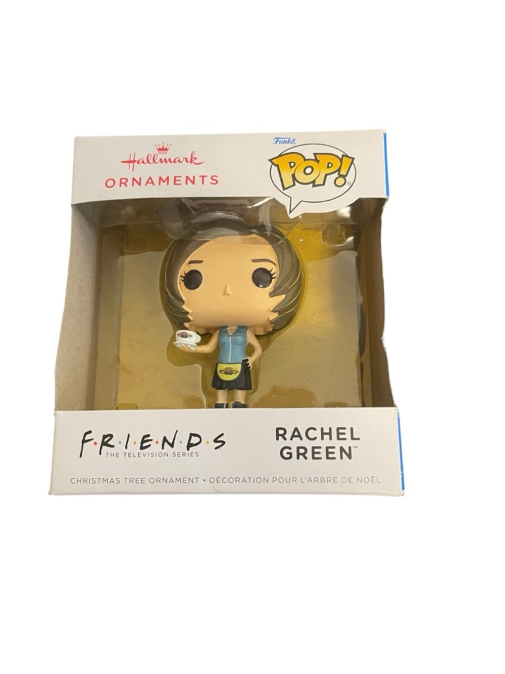 Hallmark Funko POP Friends Rachel Green Christmas Tree Ornament 2022 New